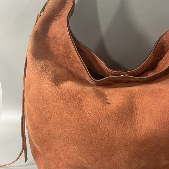 Rebecca Minkoff "Bryn" Double Zip Hobo Shoulder Handbag - Picture 5 of 15